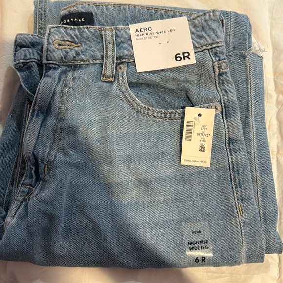 NWT Aeropostale High-rise Wide Leg Jean - Picture 6 of 7